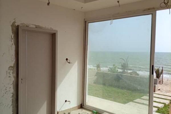 Chantier Nianing vue sur mer